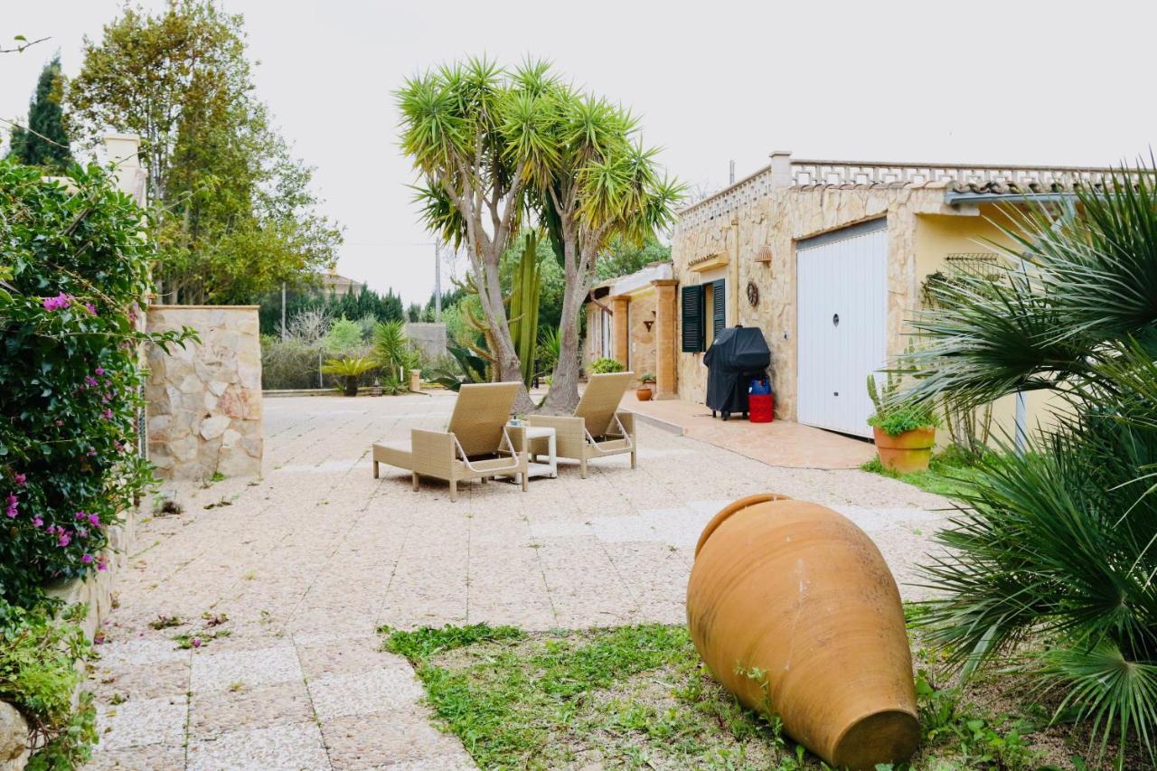 Finca Randa, Llucmayor, Bis 3 Sz, Pool, Garten リュックマヨール エクステリア 写真